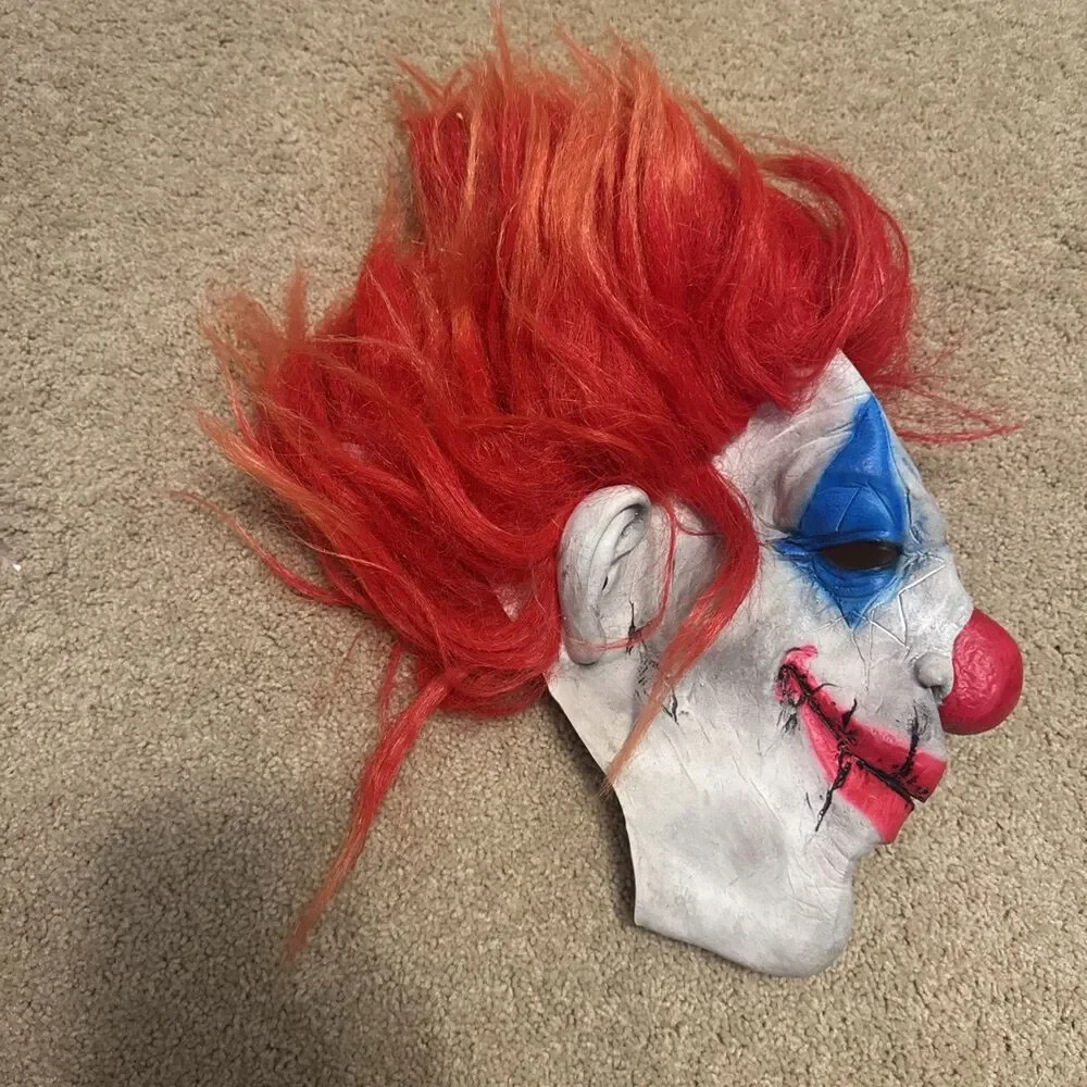 Halloween Evil Clown Mask, Adult